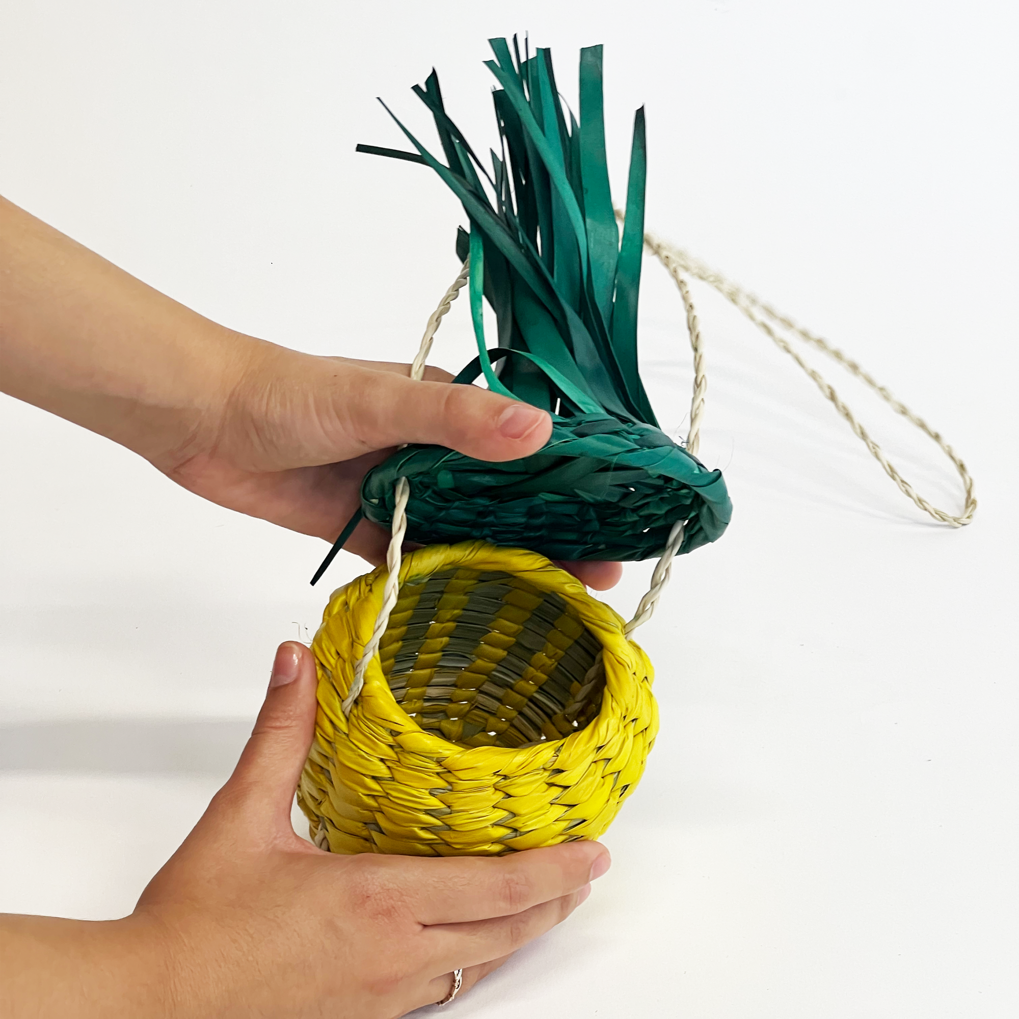 Raffia bag- Pineapple