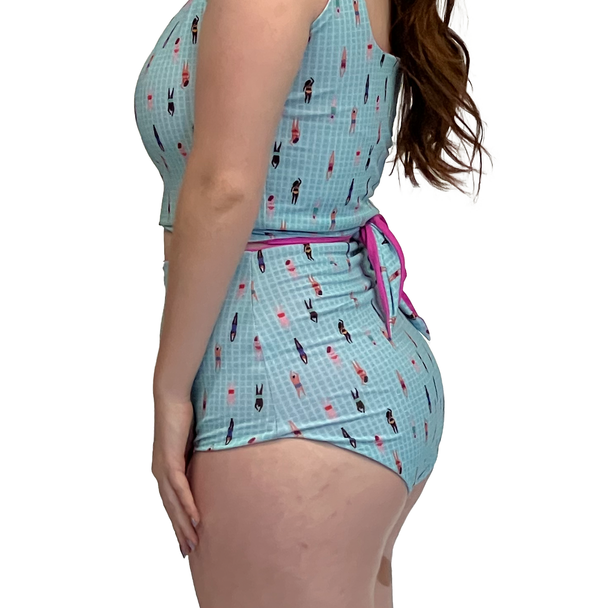 Bali Reversible - Swimmers + Pink
