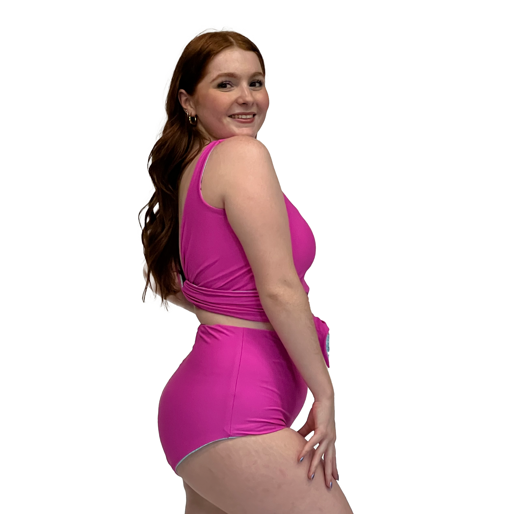 Bali Reversible - Swimmers + Pink