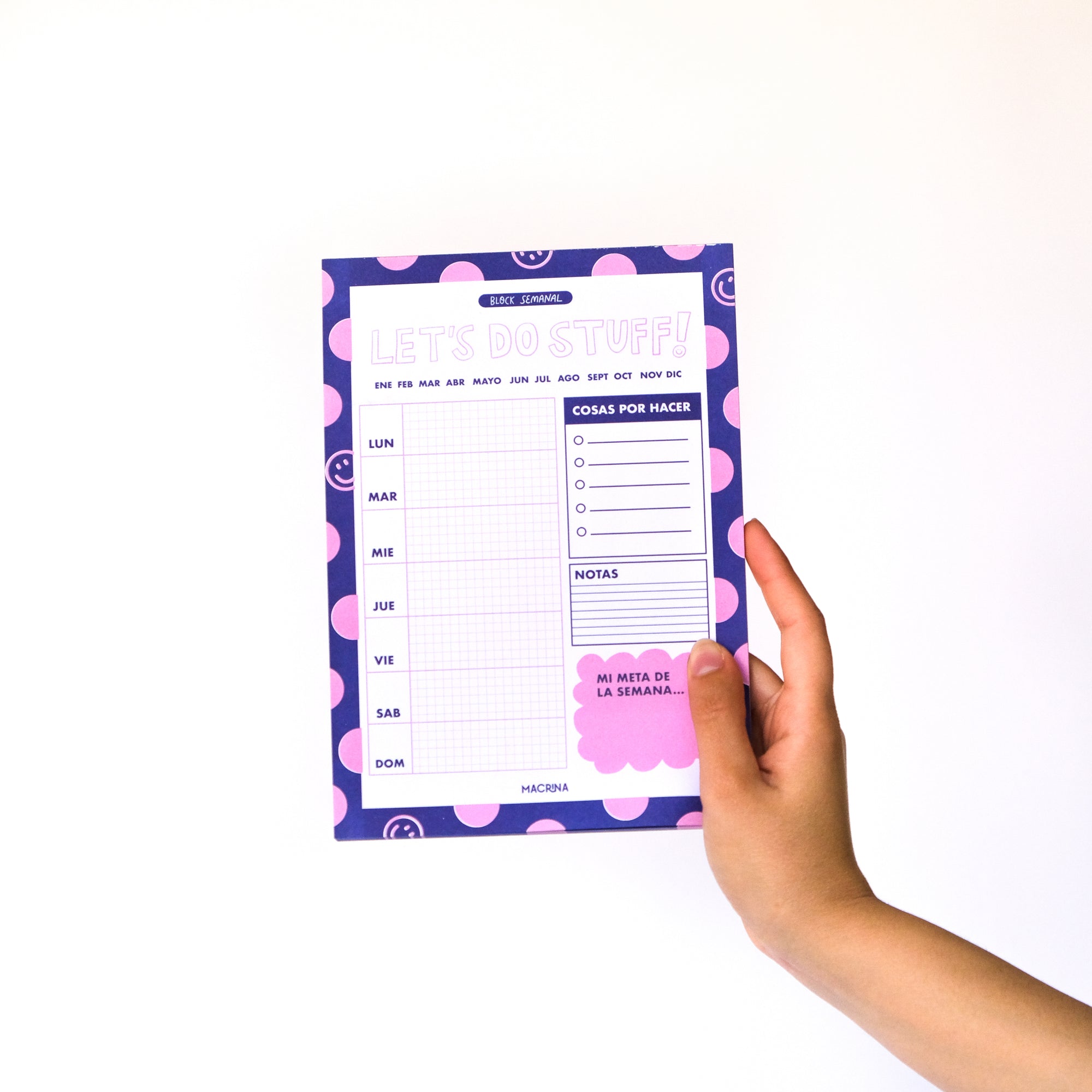 Weekly notepad