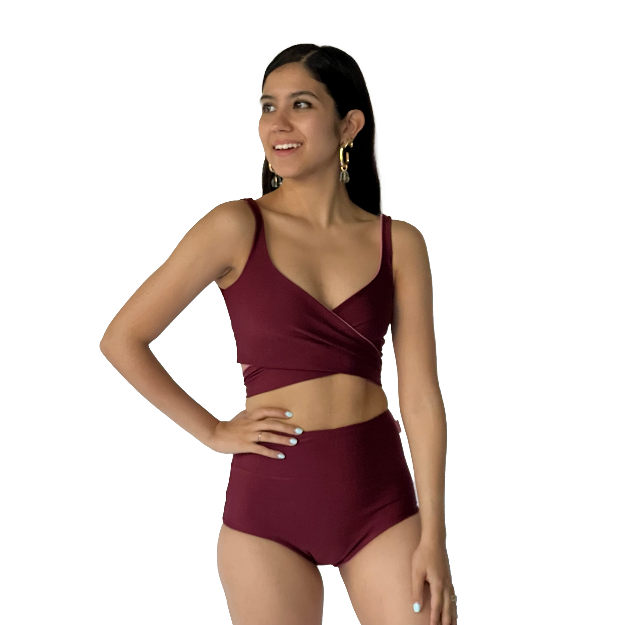 Bali Reversible - Blush + Wine (High Support)
