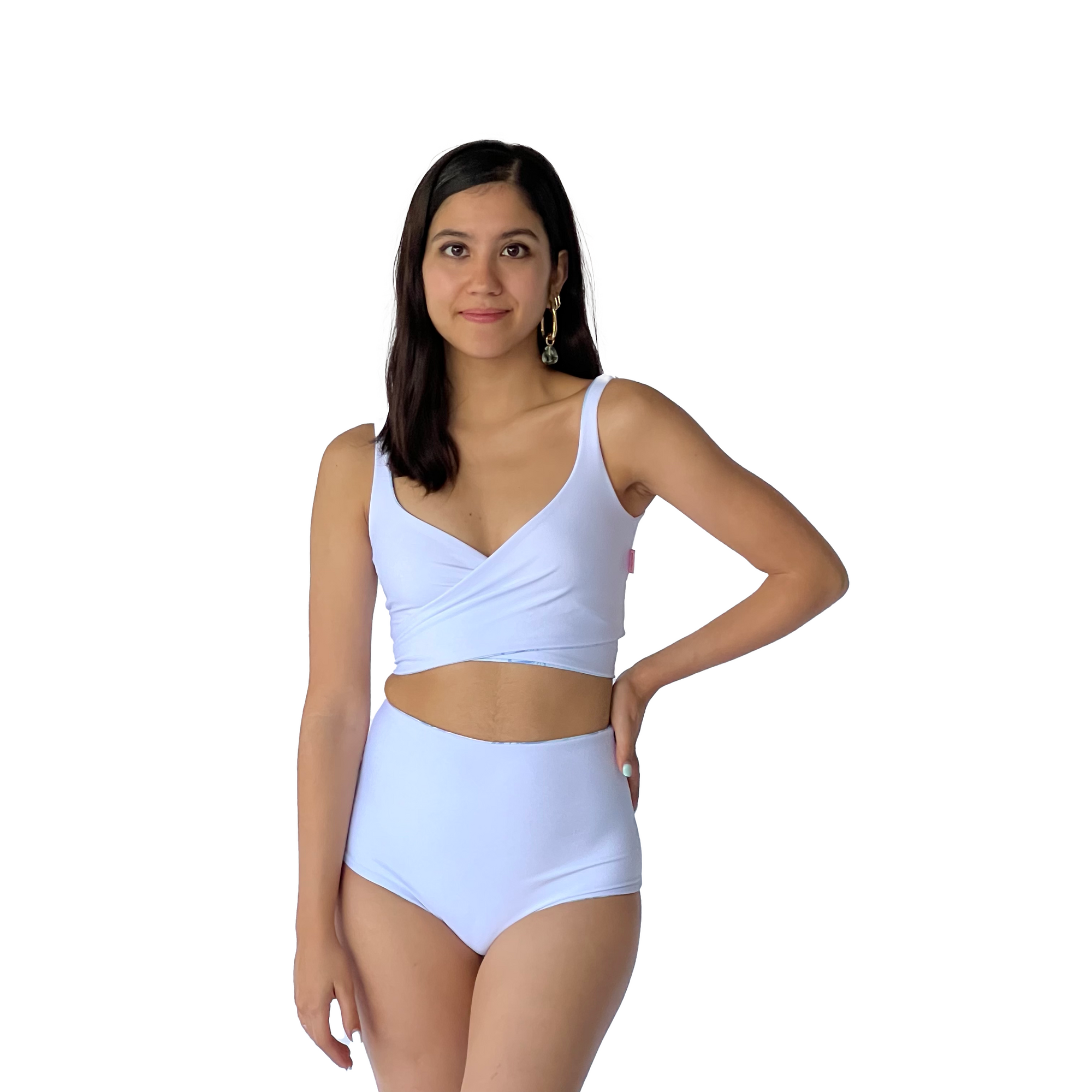 Magic Top Reversible - Flutterfeel + White