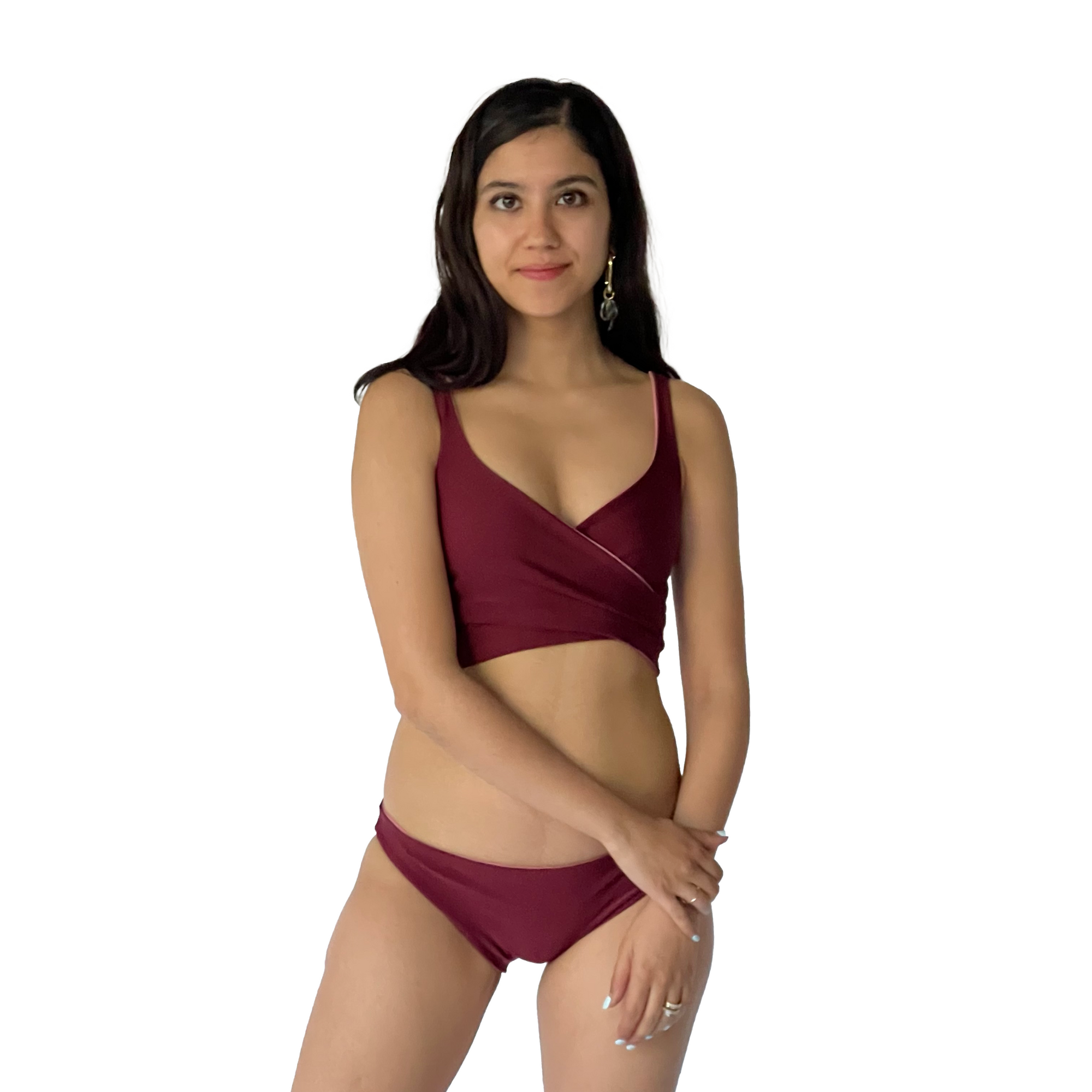 Ibiza Reversible - Blush + Wine (High Support)