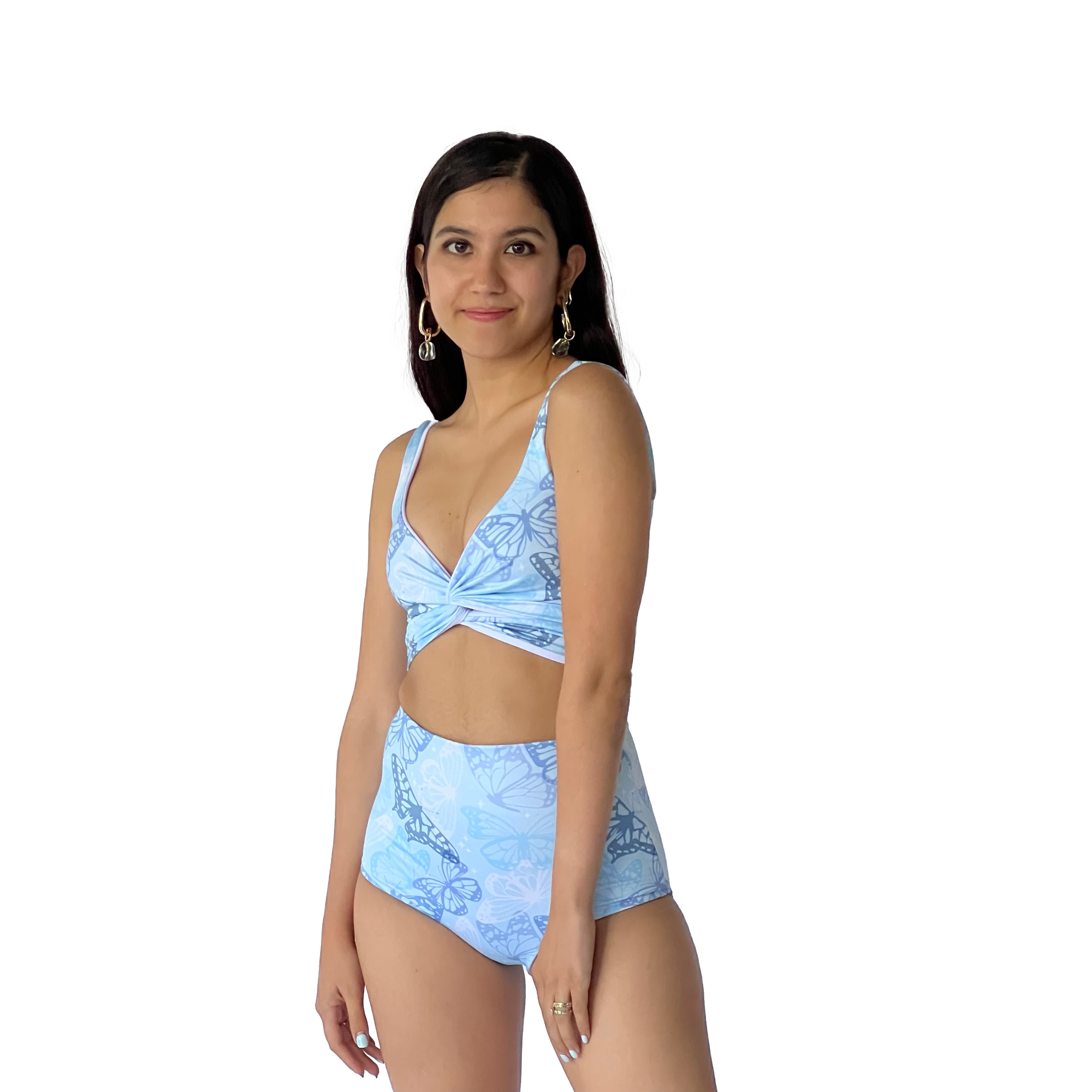 Magic Top Reversible - Flutterfeel + White