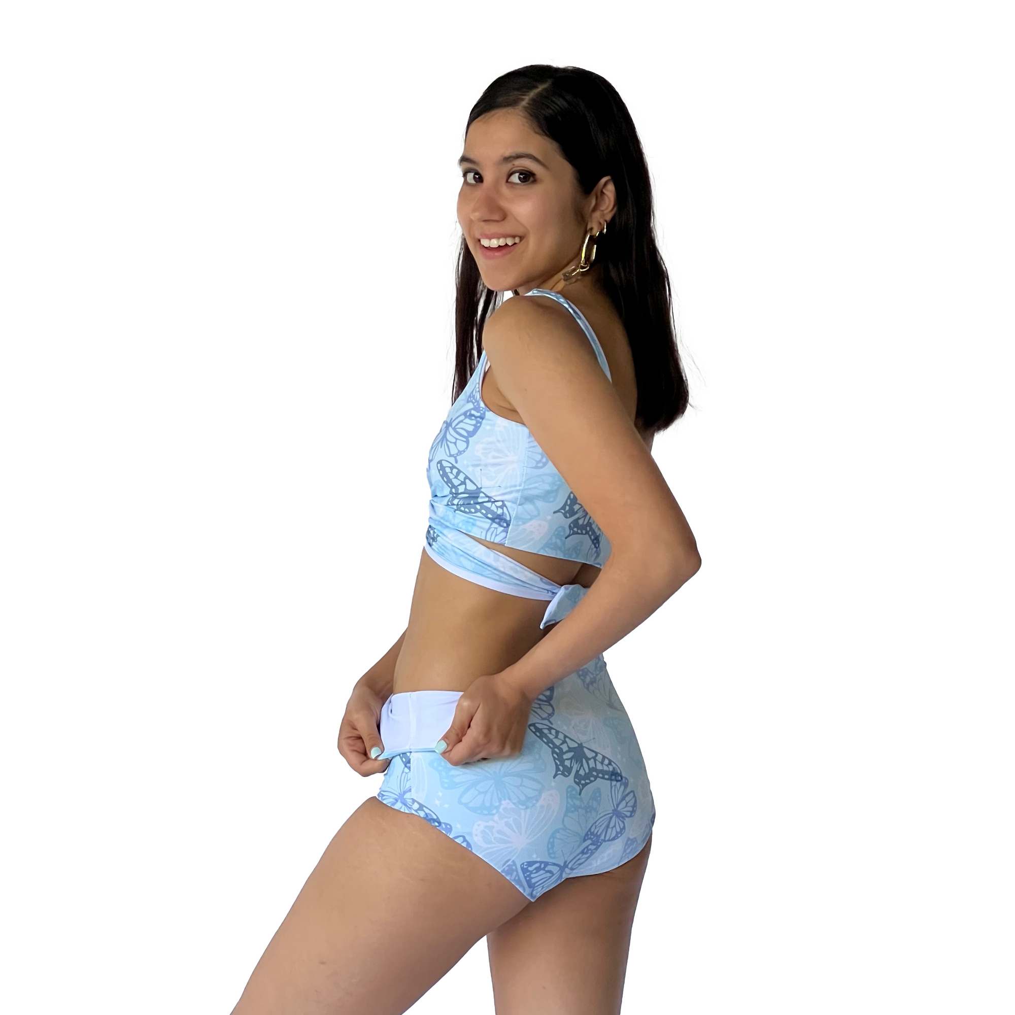 Bali Reversible - Flutterfeel + White