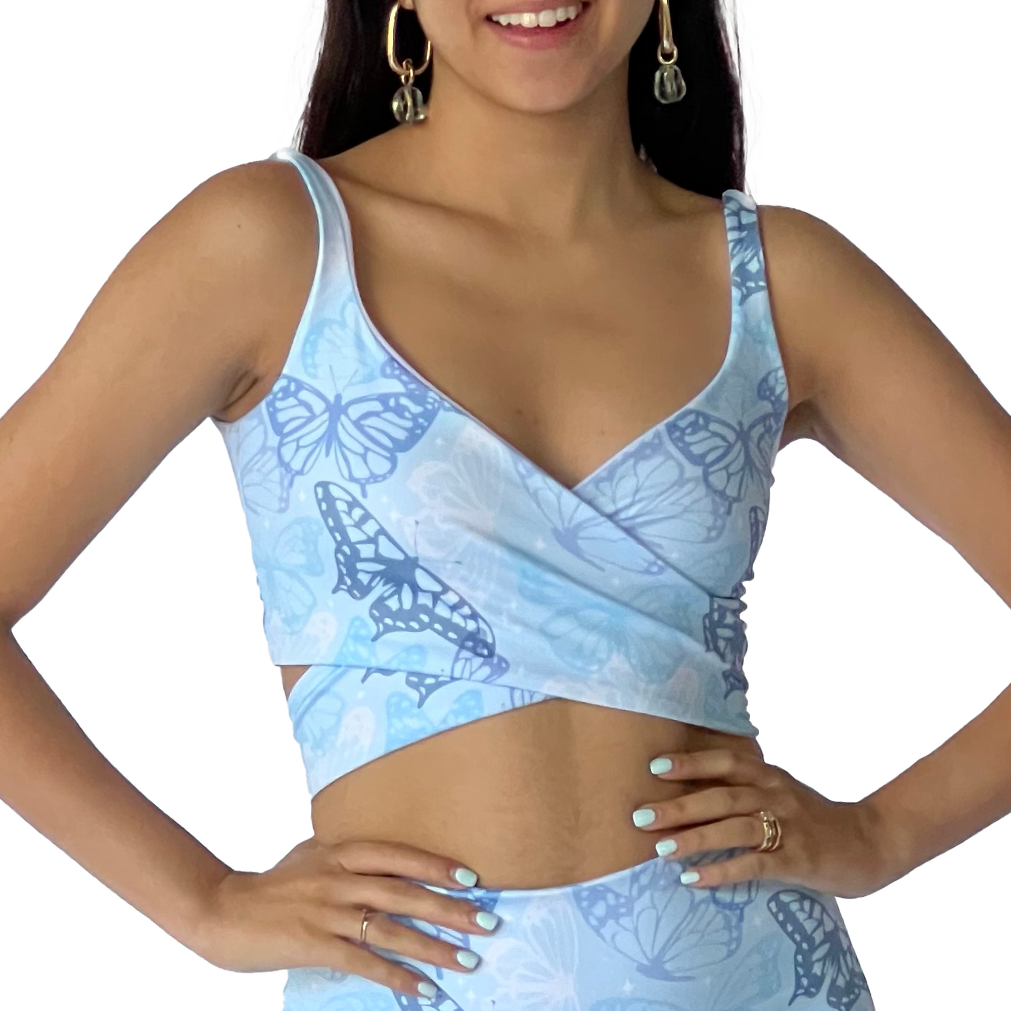 Magic Top Reversible - Flutterfeel + White