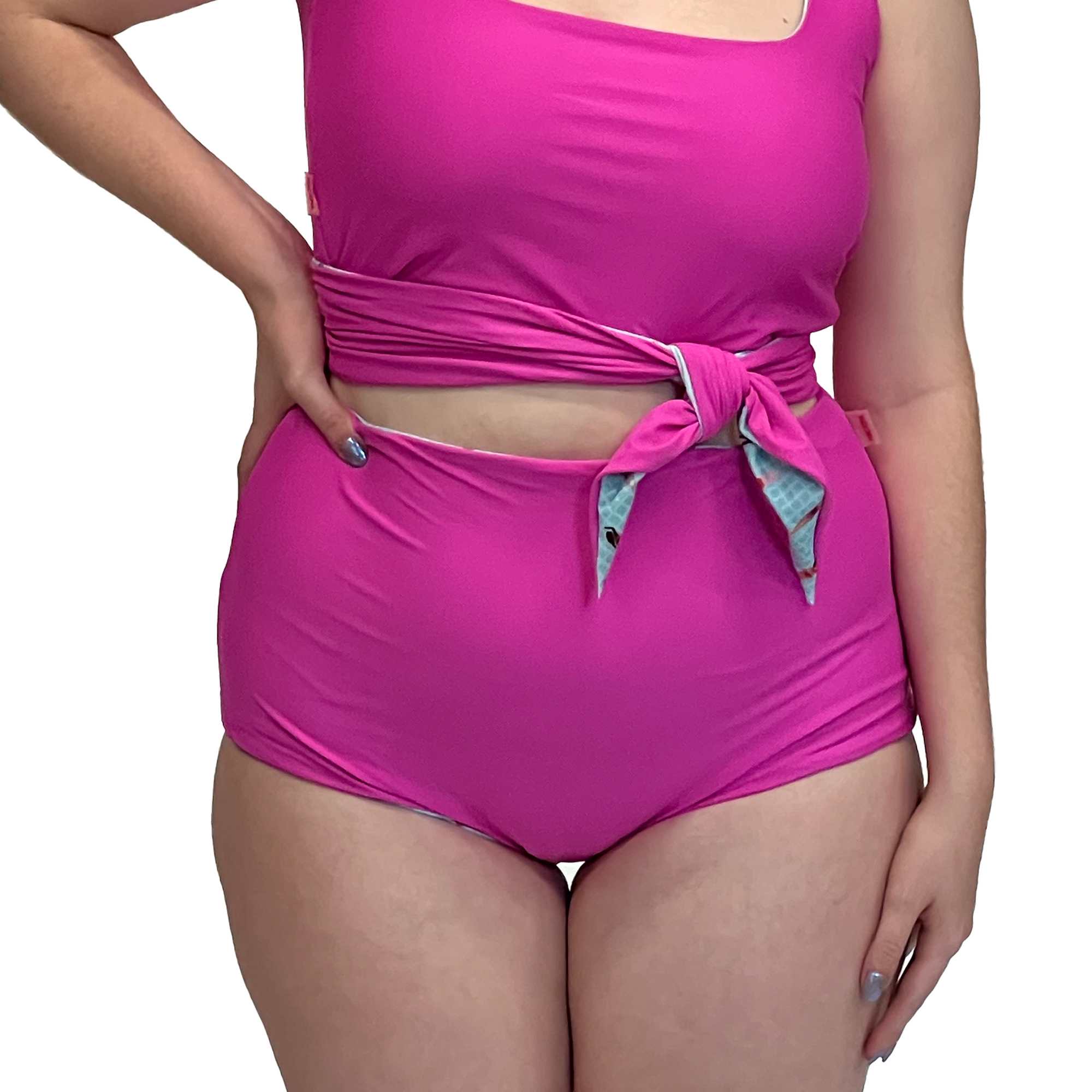 Bali Reversible - Swimmers + Pink