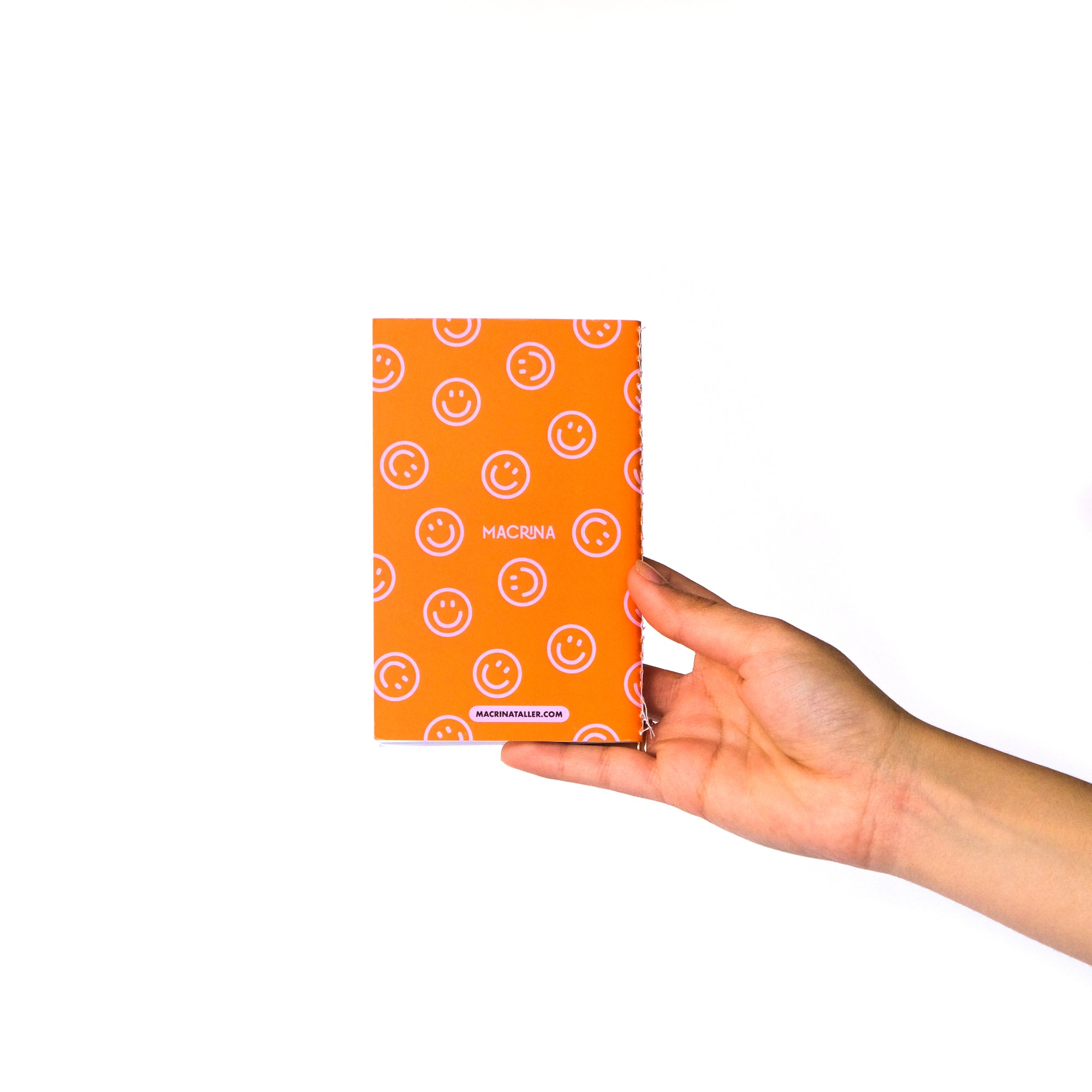 Cuaderno chico - naranja