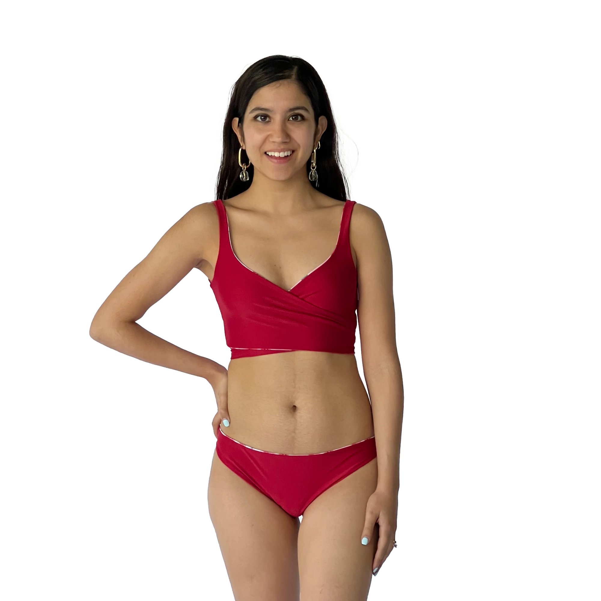 Magic Top Reversible - Strawberry Pie + Red