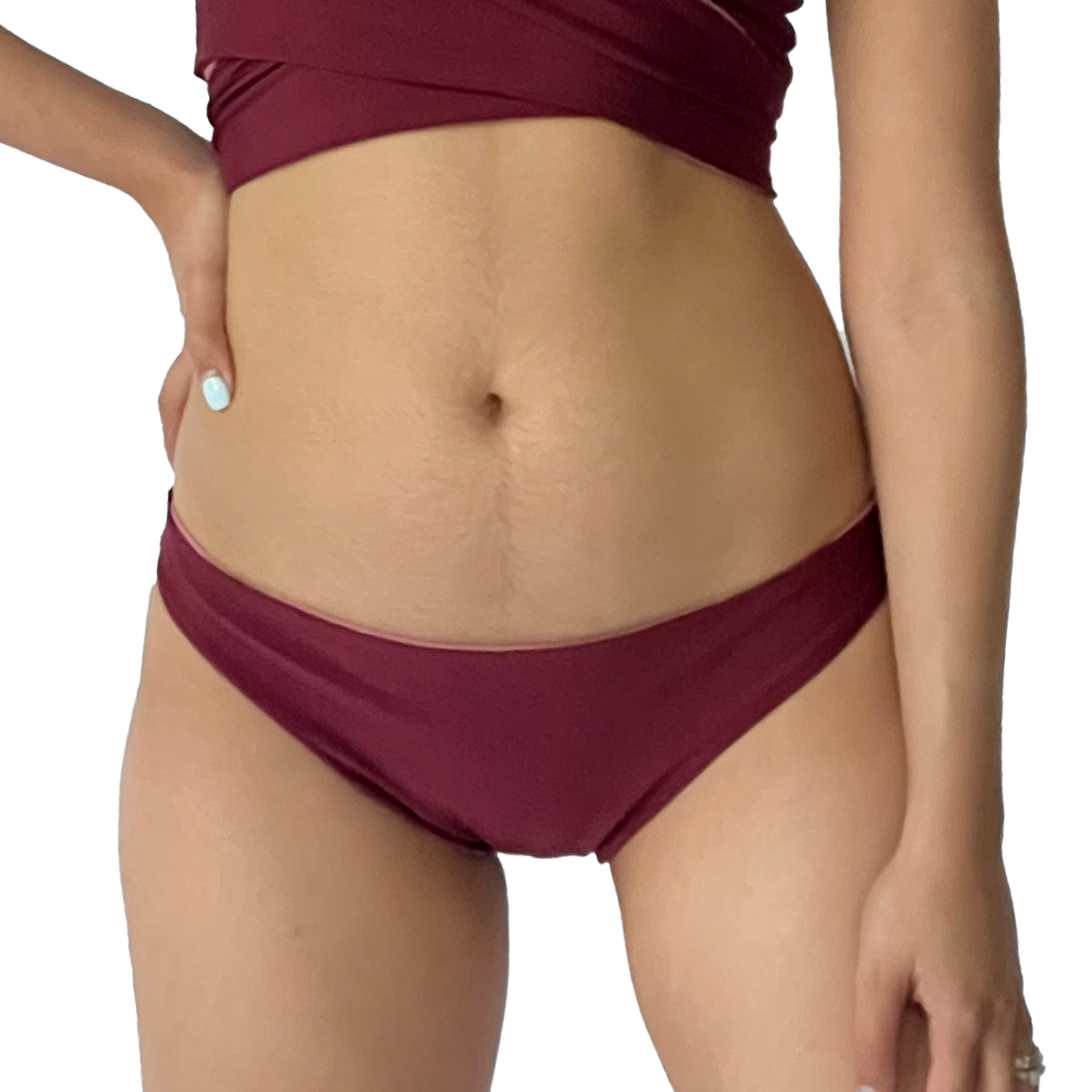 Ibiza Reversible - Blush + Wine (High Support)